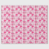 ピグおもしろいラブプン ラッピングペーパー (フラット)