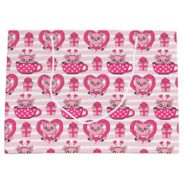 ピグおもしろいラブプン ラージペーパーバッグ