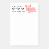 ピグおもしろいリストを行うかどうか ポストイット (正面)