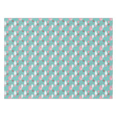 ピグおもしろい飛んでいるパターン テーブルクロス (正面(横))