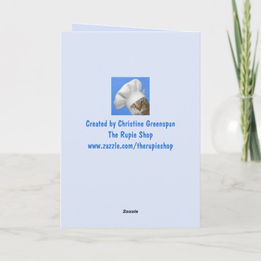 ピグアウト誕生日 カード (裏面)