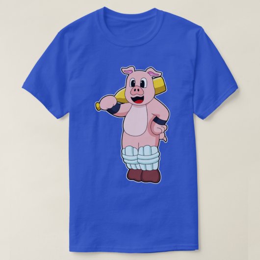 ピグアットクリケットウィズクリケットこうもり Tシャツ (デザイン正面)