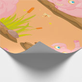 ピグインザマッドラッピング紙 ラッピングペーパー