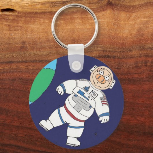 ピグイン宇宙 キーホルダー (正面)