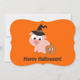 ピグウィッチハローウィンパーティ招待状 招待状
