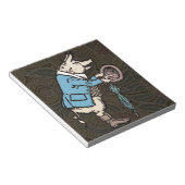 ピグウェアジャケットフォーマルアンティーク ノートパッド (アングル)