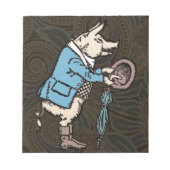 ピグウェアジャケットフォーマルアンティーク ノートパッド (正面)