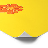 ピグカラフルポートレート ポスター (角)