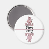 ピグクリーン汚れ食洗機磁石 マグネット (正面/裏面)