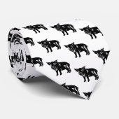 ピグシルエットファームBBQ ネクタイ (ロール)