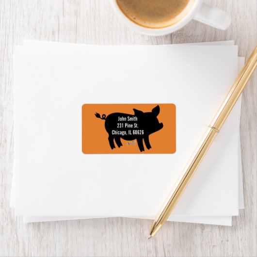 ピグシルエット ラベル (インサイチュ)