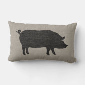 ピグシルエット ランバークッション (裏面)