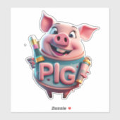 ピグシールで世界をパーソナライズ シール (シート)