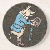 ピグジャケットピギーキュートフォーマルアンティーク コースター (正面)