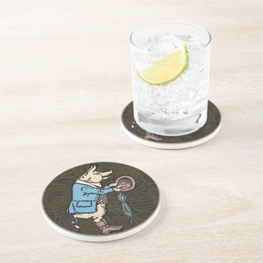 ピグジャケットピギーキュートフォーマルアンティーク コースター (側面)