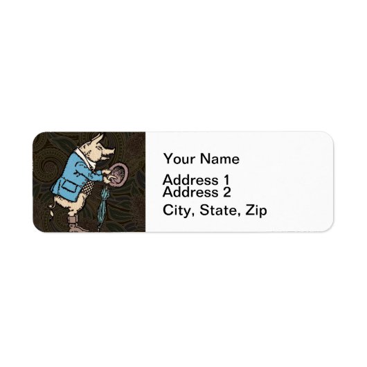 ピグジャケットピギーキュートフォーマルアンティーク ラベル (正面)