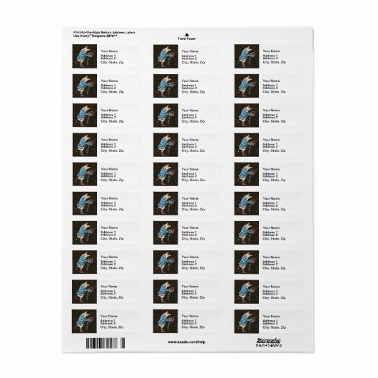 ピグジャケットピギーキュートフォーマルアンティーク ラベル (フルシート)