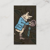 ピグジャケットピギーキュートフォーマルアンティーク 名刺 (裏面)