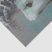 ピグスカルティール(緑がかった色)グレーヴィンテージテクスチャの切り離し 薄葉紙 (詳細)