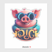 ピグスティックでステッカーを作るアートを発見 シール (シート)