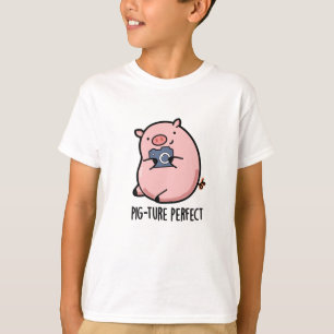 ピグチュール完璧なおもしろい写真ピグパン Tシャツ