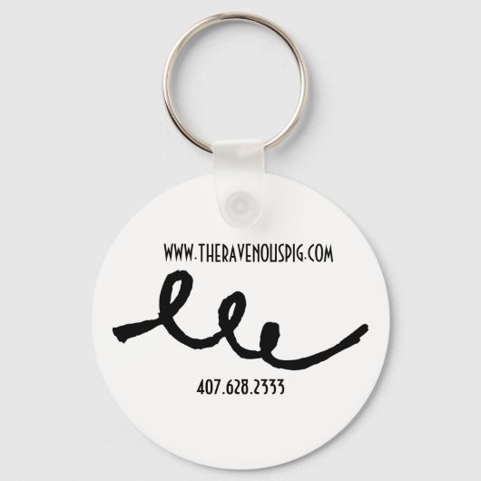 ピグテールキーチェーン キーホルダー (正面)