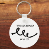 ピグテールキーチェーン キーホルダー (正面)