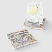 ピグテールスープ（シンガポール） ストーンコースター (横)