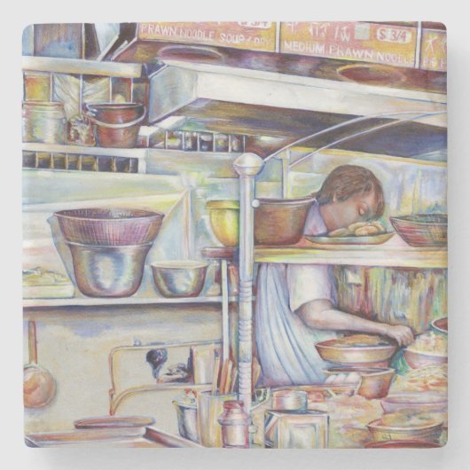 ピグテールスープ（シンガポール） ストーンコースター (正面)