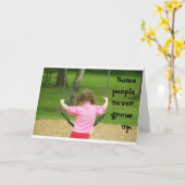 ピグテール カード (黄色い花)