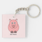 ピグデザイン パーソナライズされた キーホルダー (裏面)