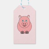 ピグデザイン パーソナライズされた ギフトタグ (裏面)