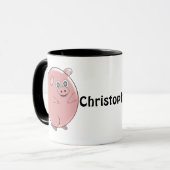 ピグデザイン パーソナライズされた マグカップ (正面左)