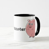 ピグデザイン パーソナライズされた マグカップ (正面右)