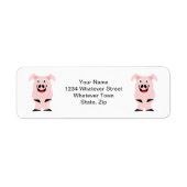 ピグデザイン パーソナライズされた ラベル (正面)