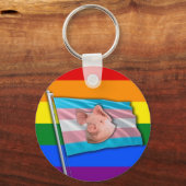 ピグトランスプライドキーチェーン キーホルダー (裏面)