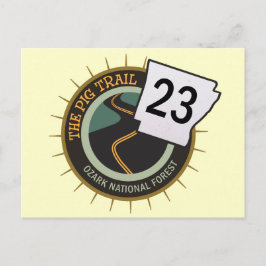 ピグトレイルハイウェイ23アーカンサスオートバイロード ポストカード