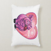 ピグバレンタインデー アクセントクッション (正面(垂直))