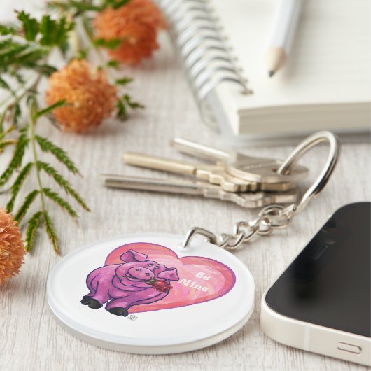 ピグバレンタインデー キーホルダー (正面右)