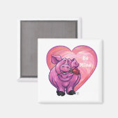 ピグバレンタインデー マグネット (正面/裏面)