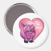 ピグバレンタインデー マグネット (正面/裏面)