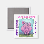 ピグパーティーセンター マグネット (正面/裏面)