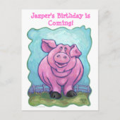 ピグパーティーセンター 案内ポストカード (正面)