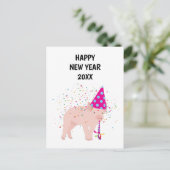ピグパートリング – アニマルズホリディニューイヤーカード シーズンポストカード (スタンド正面)