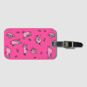 ピグピおもしろいックラゲッジタグ ラゲッジタグ (正面横)