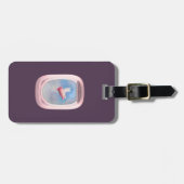 ピグファンシーフライ過去飛行機窓 ラゲッジタグ (正面横)