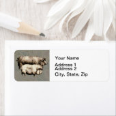 ピグファームカントリーアンティークイラストレーションアート ラベル (インサイチュ)