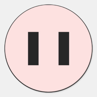 ピグフェイステッカー ラウンドシール