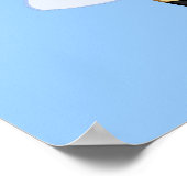 ピグベイカーホールディングケーキポスタープリント ポスター (角)