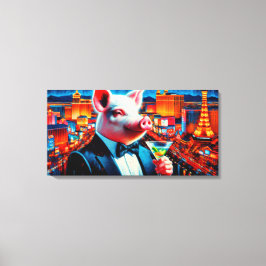 ピグベガスナイトライフ3 キャンバスプリント